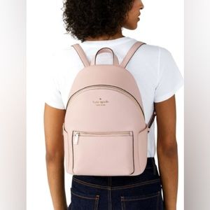 ♠️ Kate Spade Lelia Large Backpack in Rose Smoke♠️
